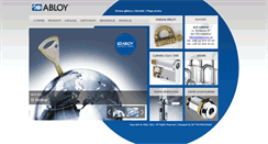 Desktop Screenshot of abloy.com.pl